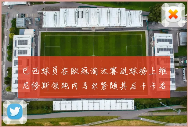 巴西球员在欧冠淘汰赛进球榜上维尼修斯领跑内马尔紧随其后卡卡名列第三